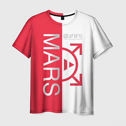 Мужская футболка 30 Seconds to Mars poster