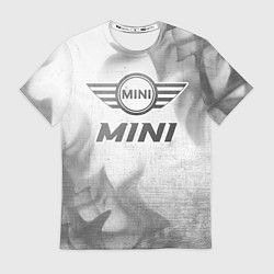 Футболка мужская Mini - white gradient, цвет: 3D-принт
