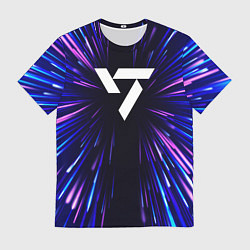 Мужская футболка Seventeen neon energy