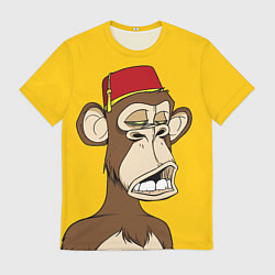 Мужская футболка NFT ape monkey