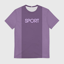 Мужская футболка Sport фиолетовый