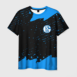 Мужская футболка Schalke 04 fc blue color