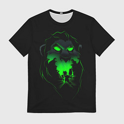 Мужская футболка Шрам Король лев - крупно