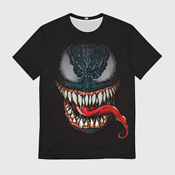 Мужская футболка Веном зубастый