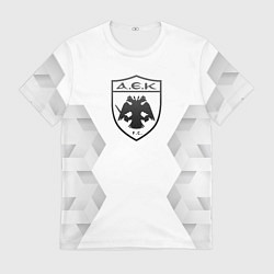 Мужская футболка AEK Athens white poly