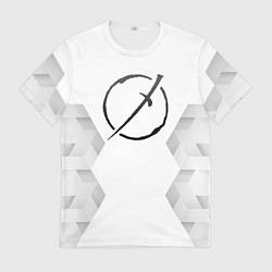 Мужская футболка Akame ga Kill white poly