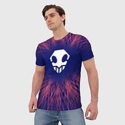 Футболка мужская Bleach red energy, цвет: 3D-принт — фото 2