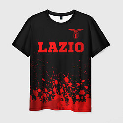 Футболка мужская Lazio - red gradient посередине, цвет: 3D-принт
