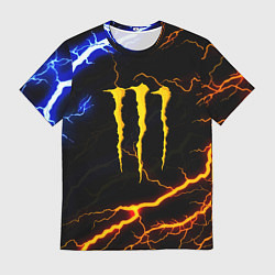 Футболка мужская Monster energy storm, цвет: 3D-принт