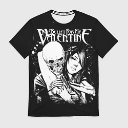 Футболка мужская Bullet for my valentine black, цвет: 3D-принт