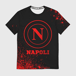 Футболка мужская Napoli - red gradient, цвет: 3D-принт