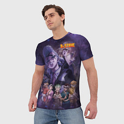 Футболка мужская Доктор Камень, цвет: 3D-принт — фото 2