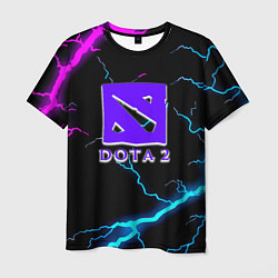 Мужская футболка Dota неоновый шторм