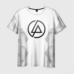 Мужская футболка Linkin Park white poly