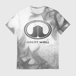 Мужская футболка Great Wall - white gradient