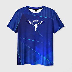 Футболка мужская Tokyo Revengers blue poly, цвет: 3D-принт