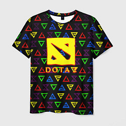Мужская футболка Dota pattern witcher