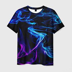 Мужская футболка Color blue pink