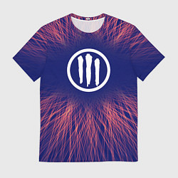 Мужская футболка Three Days Grace red energy