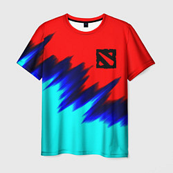 Мужская футболка Dota краски