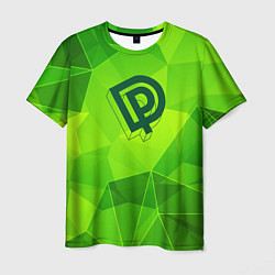 Футболка мужская Deep Purple green poly, цвет: 3D-принт