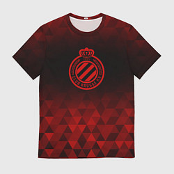 Мужская футболка Club Brugge red poly