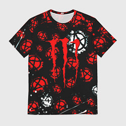 Мужская футболка Monster energy anarhy