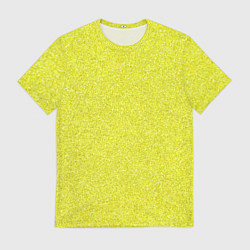 Мужская футболка Ярко салатный блеск