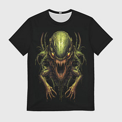 Мужская футболка Пришелец - ящер