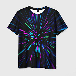 Мужская футболка Neon rods