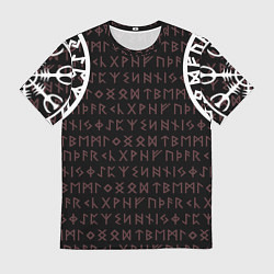 Мужская футболка Руны викингов