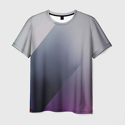 Мужская футболка Color grey with stripes