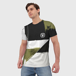 Футболка мужская Changan логотип, цвет: 3D-принт — фото 2