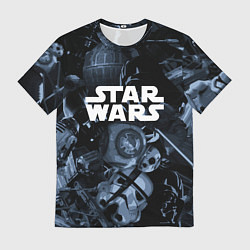 Мужская футболка Star wars персонажи из звездных войн