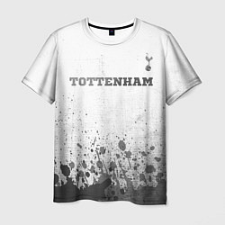 Футболка мужская Tottenham - white gradient посередине, цвет: 3D-принт