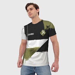 Футболка мужская Русское самбо, цвет: 3D-принт — фото 2