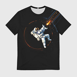 Мужская футболка Маг в открытом космосе