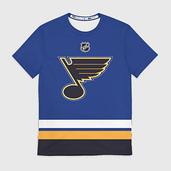 Футболка мужская St Louis Blues - NHL team, цвет: 3D-принт