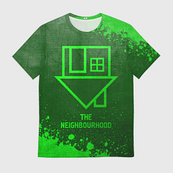 Мужская футболка The Neighbourhood - green gradient