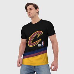 Футболка мужская Cleveland Cavaliers NBA basketball, цвет: 3D-принт — фото 2