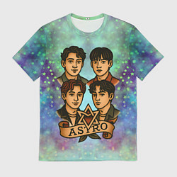 Мужская футболка Astro в стиле татуировки