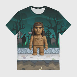 Мужская футболка Bones в стиле куклы Вуды