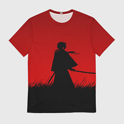 Футболка мужская Самурай в пути, цвет: 3D-принт