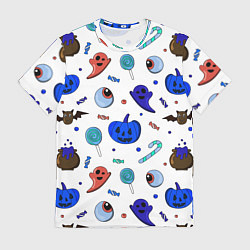 Мужская футболка Halloween white