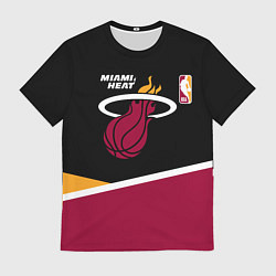 Мужская футболка Майами Хит - линии