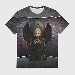 Мужская футболка Леди Гага в стиле вампирши