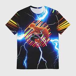 Мужская футболка Anime Demon Slayer Zenitsu