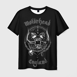 Футболка мужская Motorhead логотип, цвет: 3D-принт
