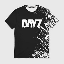Футболка мужская Dayz брызги красок, цвет: 3D-принт