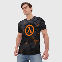 Футболка мужская Half Life - armor, цвет: 3D-принт — фото 2